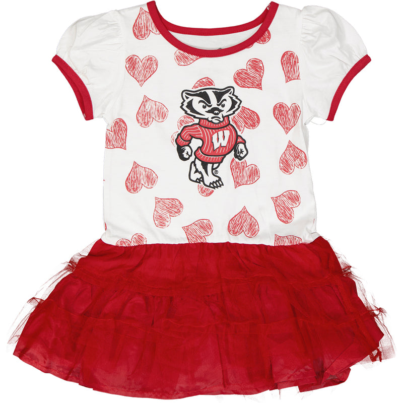 Girls' (Toddler) University of Wisconsin-Madison Tutu (K448EE 82N)