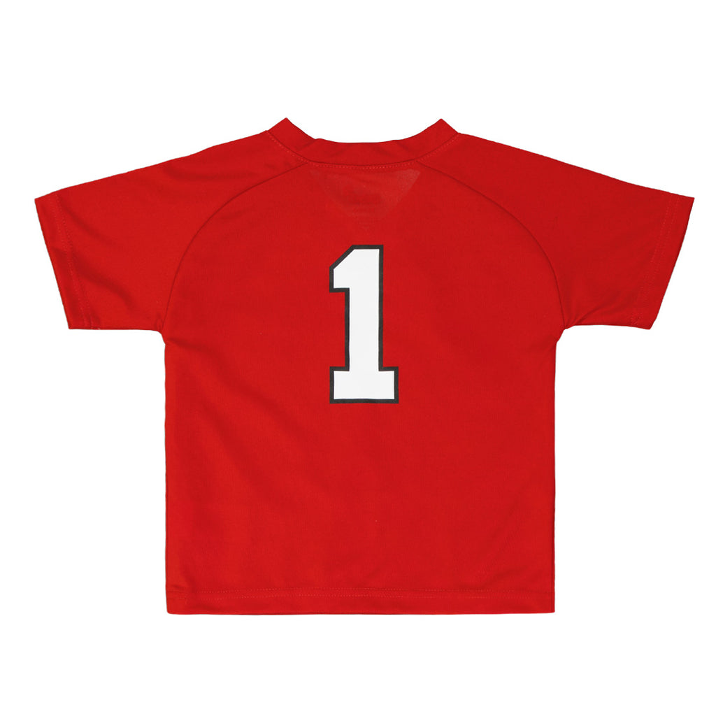 T-shirt en jersey Performance des Badgers du Wisconsin pour enfants (tout-petits) (K44NG1 W5)