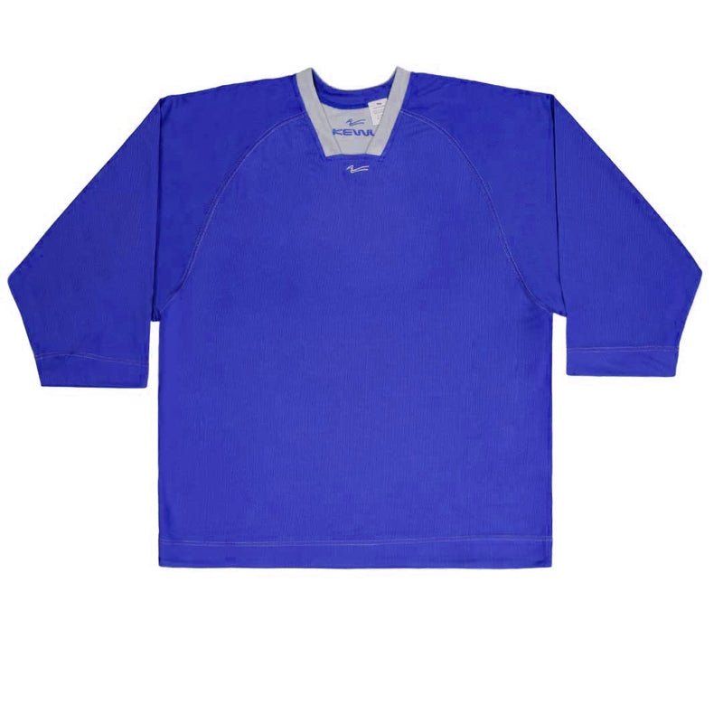Kewl by Levelwear - T-shirt d'entraînement à manches longues pour hommes (PJ20K BLEU)
