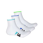 FILA - Lot de 6 chaussettes 1/4 pour homme (M-FW0100 COMBO3)