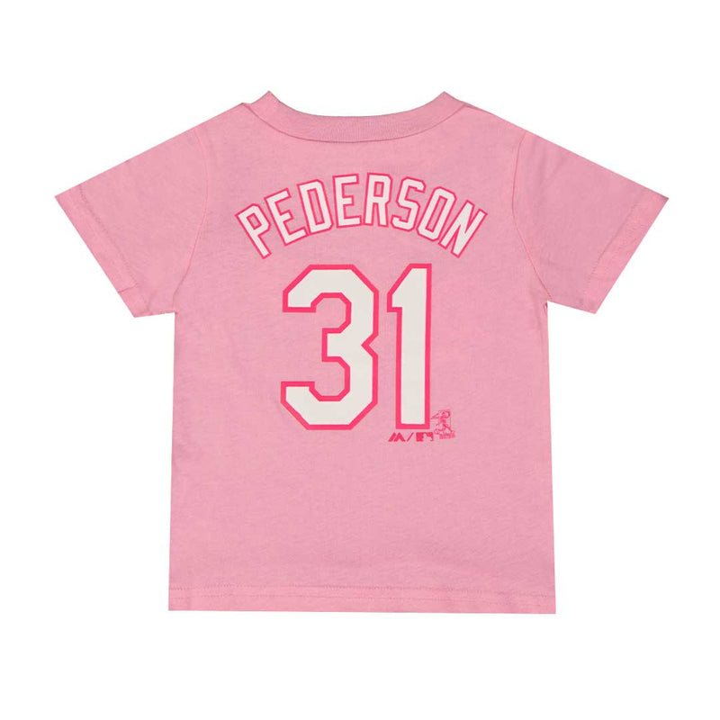 MLB - Girls' (Infant) Dodgers Joc Pederson T-Shirt (M2SA60R GQ)