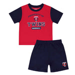 MLB - Ensemble short pour enfants (bébés) Minnesota Twins (KT34FB6 05)