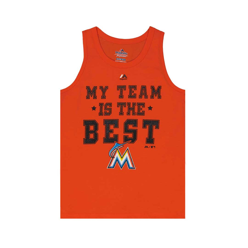 MLB Kids Junior Miami Marlins Tank Top M37ONQ 15 SVP Sports