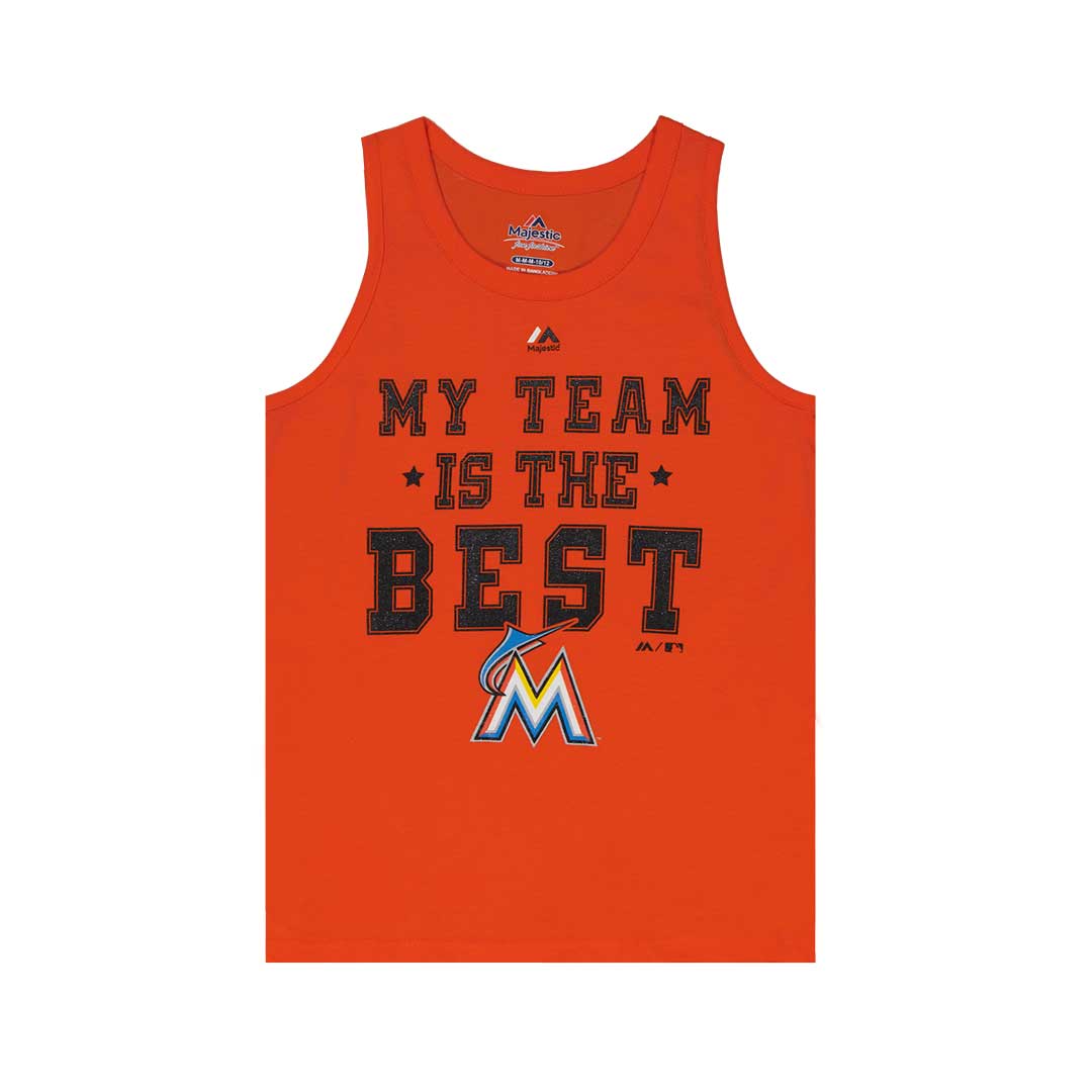 Kids top marlins jersey