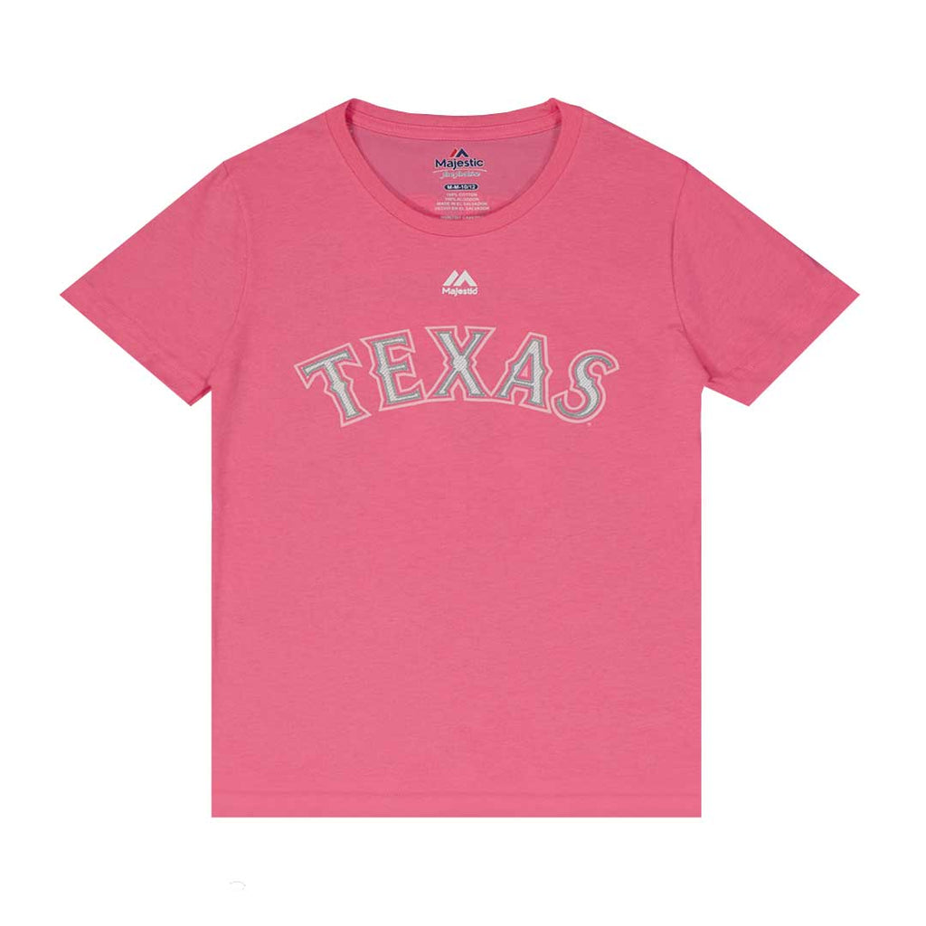 Pink texas online rangers shirt