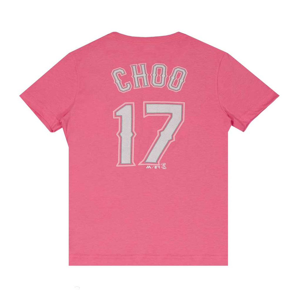 MLB - T-shirt Texas Rangers Choo pour filles (junior) (M3753P V3)