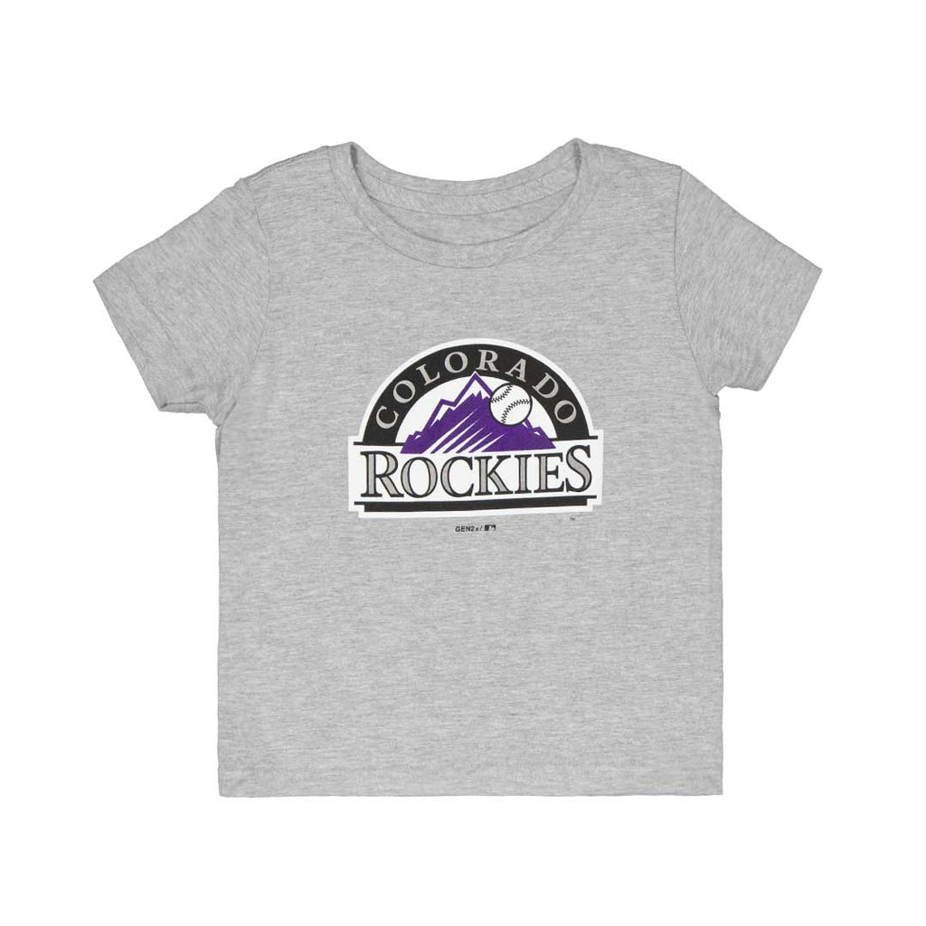 MLB Kids Toddler Colorado Rockies T Shirt K34TZ3 09 SVP