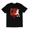Mad Engine - T-shirt de l'équipe Canada Soccer pour hommes (MEXXNUEMSC3A1PB 00BLK)