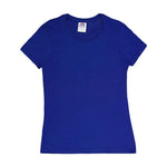 Majestic - T-shirt à manches courtes Deep Royal pour femmes (TA00L BLU)