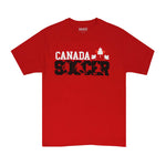 T-shirt de soccer canadien pour hommes (MEXXNUHMSC3A1PB 62 ROUGE)