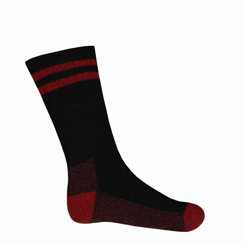 TOKË - Men's 2 Pack Merino Wool Thermal Sock (685599-BLKRED)