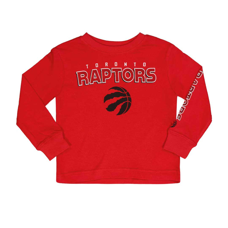 NBA - T-shirt à manches longues des Raptors de Toronto pour enfants (bébés et tout-petits) (HK2I2HC9P RAP)