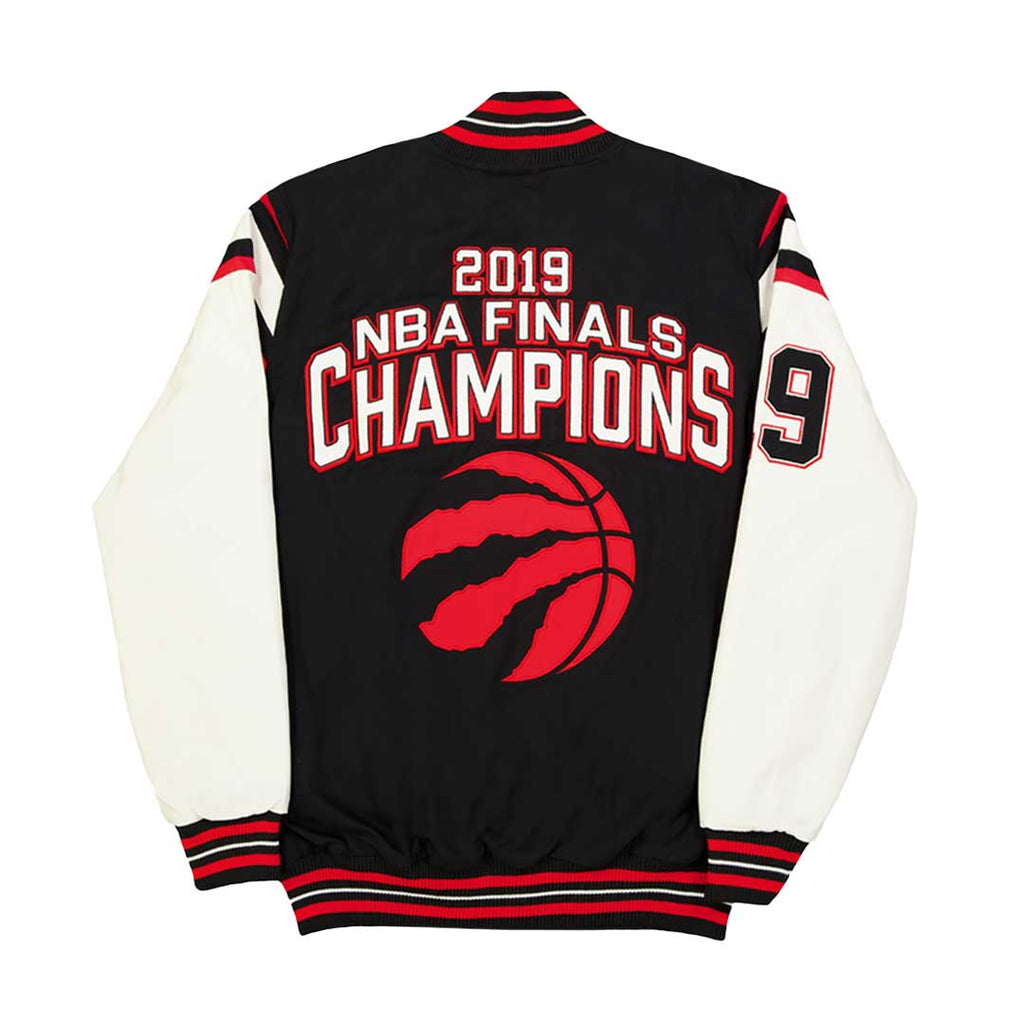 NBA - Men's Toronto Raptors Championship Canvas Jacket (LA930183 TRP)