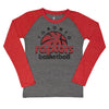 NBA - Kids' (Junior) Toronto Raptors Retro Baller Raglan T-Shirt (HK2B7BCLHB11 RAP)