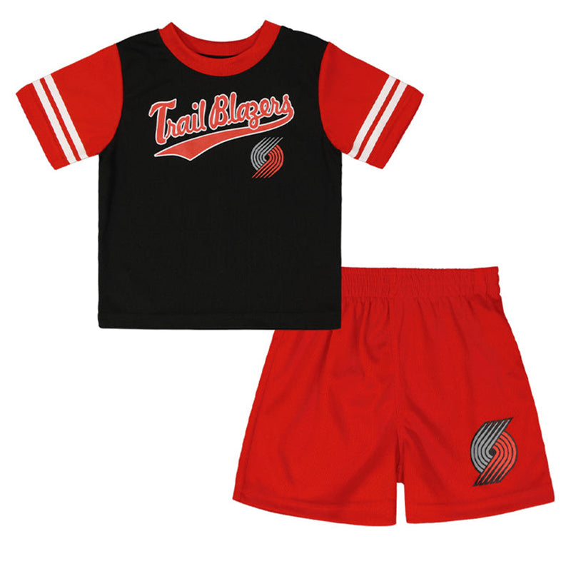 NBA - Kids' (Toddler) Portland Trail Blazers Top/Short Set (KT24BBF TB)