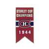 NHL - Montreal Canadiens 1944 Stanley Cup Banner Pin Sticky Back (CDNSCC44S)