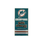 NFL - Super Bowl VIII Miami Dolphins Banner Pin (SB08DOL)