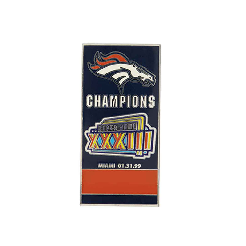 NFL - Super Bowl XXXIII Denver Broncos Banner Pin (SB33BRO)