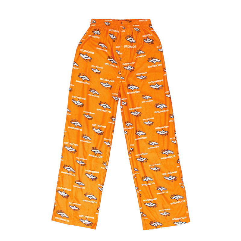 NFL - Ensemble de 2 pantalons de nuit Denver Broncos pour enfant (junior) (K180N1 22)