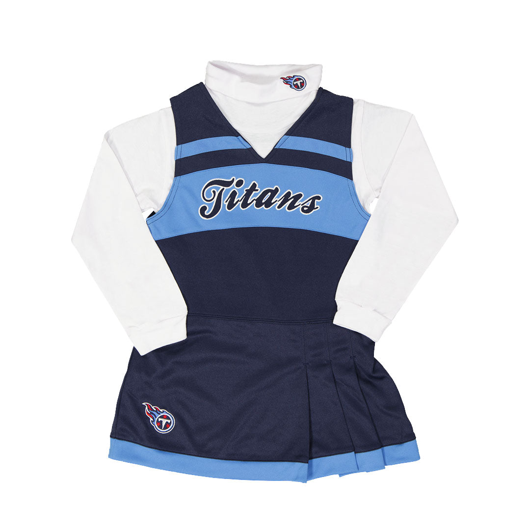 NFL Girls Tennessee Titans Jumper Turtleneck Set K15RHF 23