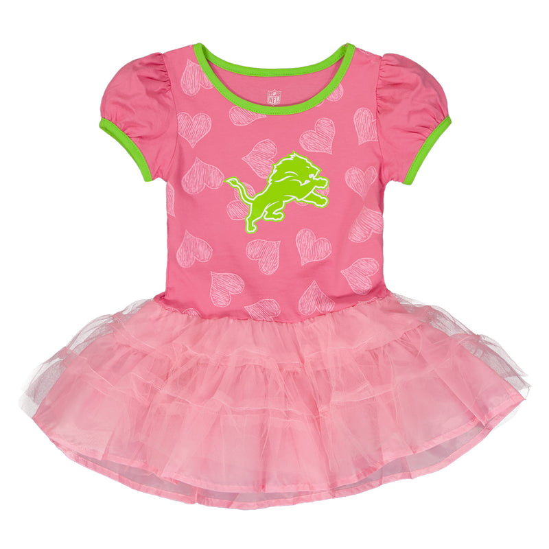 NFL - Girls' (Toddler) Detroit Lions Tutu Dress (K14J0I 17)