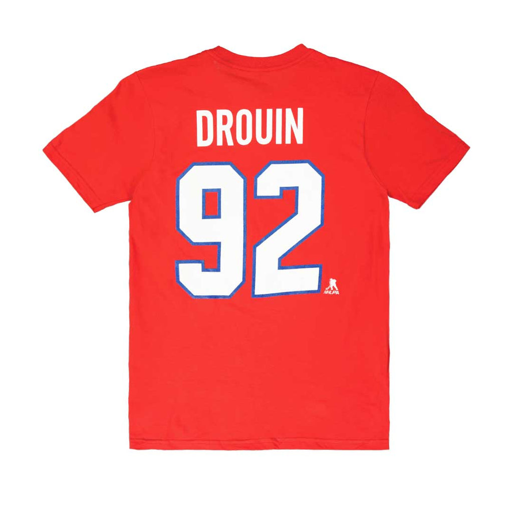 LNH - T-shirt Drouin des Canadiens de Montréal pour enfants (junior) (HK5B7HAABH01 CNDJD-REDNVY)