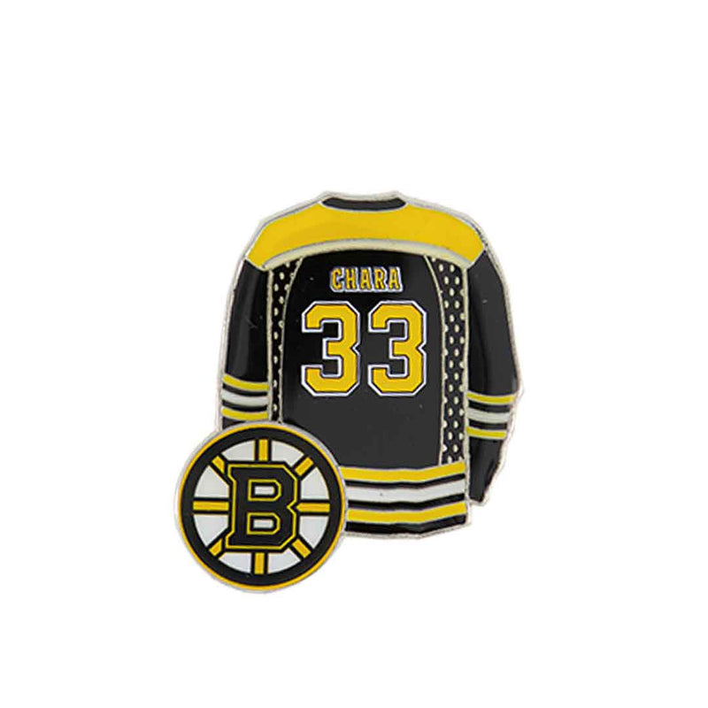 NHL - Épinglette de chandail des Bruins de Boston - Chara (BRUJEA33)