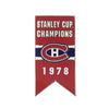 NHL - Montreal Canadiens 1978 Stanley Cup Banner Pin Sticky Back (CDNSCC78S)