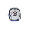 LNH - Épinglette de maillot des Jets de Winnipeg - Dos collant blanc (JTSJEHS)