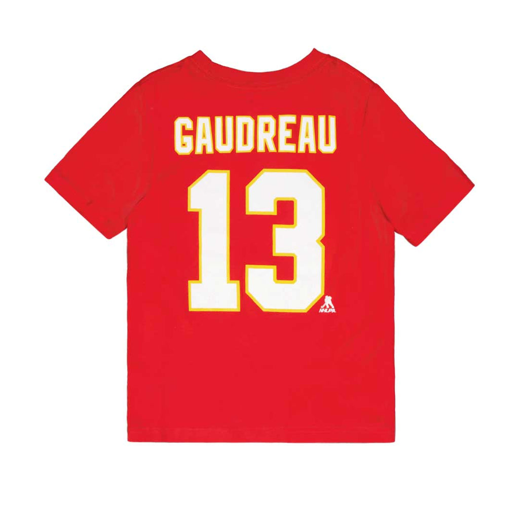 NHL - Kids' Calgary Flames Gaudreau T-Shirt (HK5B3HAABF20H01 FLMJG)