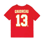 LNH - T-shirt Gaudreau des Flames de Calgary pour enfants (HK5B3HAABF20H01 FLMJG)