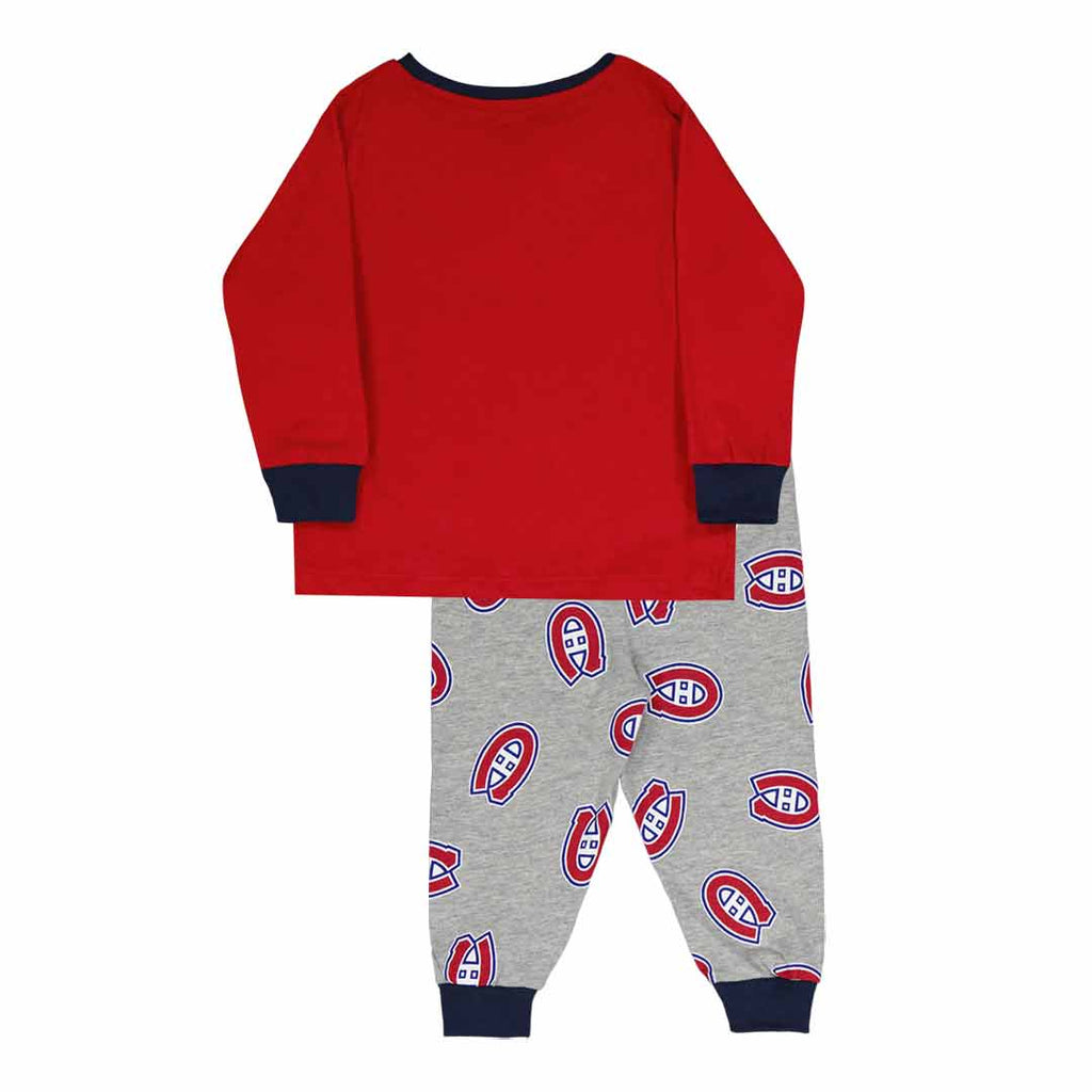 NHL - Kids' (Infant & Toddler) Montreal Canadiens 2 Piece PJ Set (HK5N8HCW6 CND)