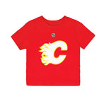 LNH - T-shirt Gaudreau des Flames de Calgary pour enfants (tout-petits) (HK5T1HAABF20H01 FLMJG)