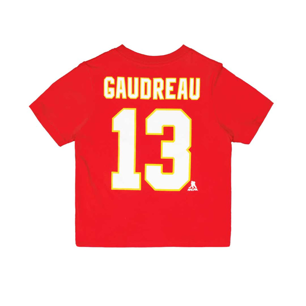 NHL - Kids' (Toddler) Calgary Flames Gaudreau T-Shirt (HK5T1HAABF20H01 FLMJG)
