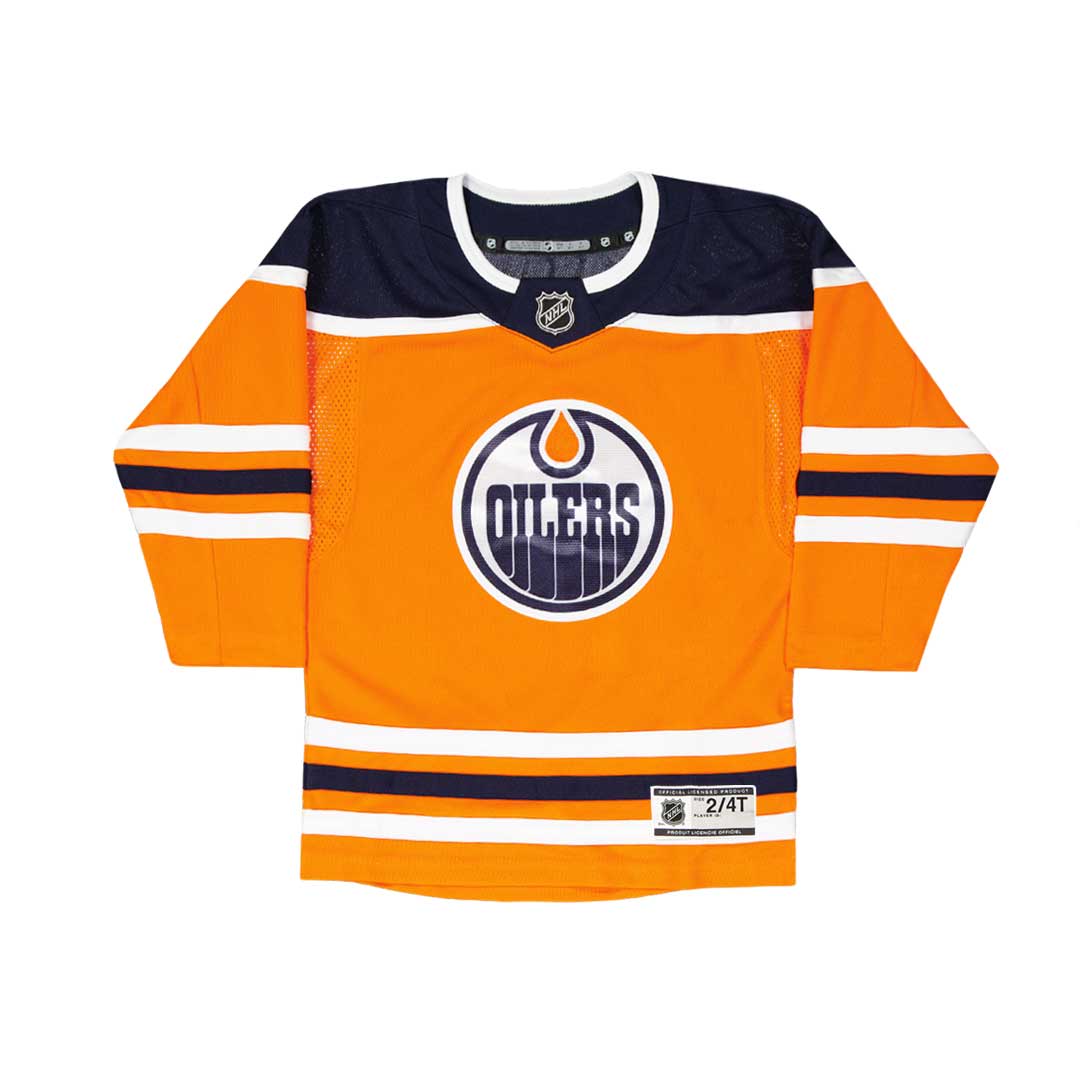 NHL Kids Toddler Edmonton Oilers Home Jersey HK5TTHCAA OIL