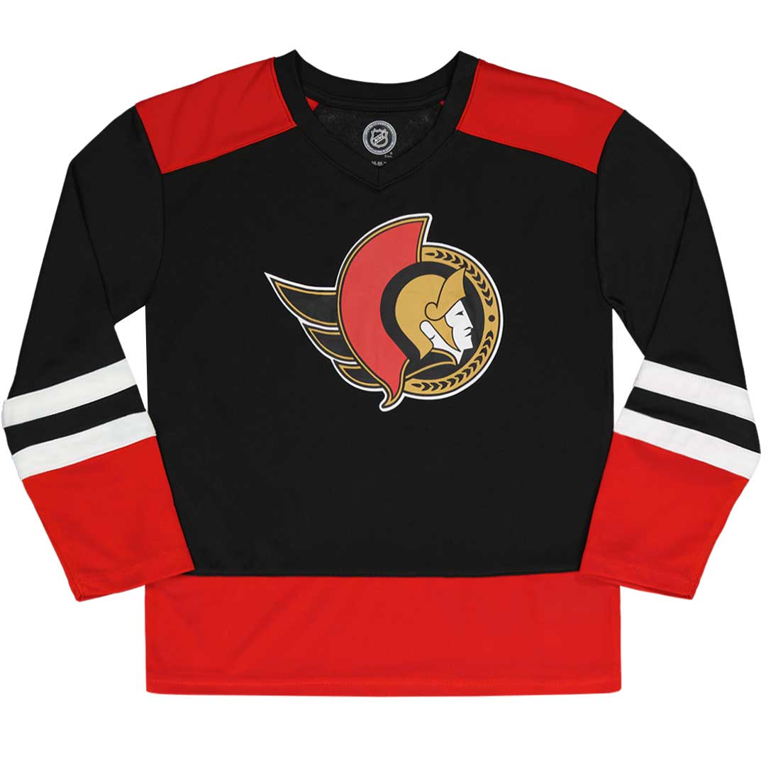 Black ottawa senators jersey deals