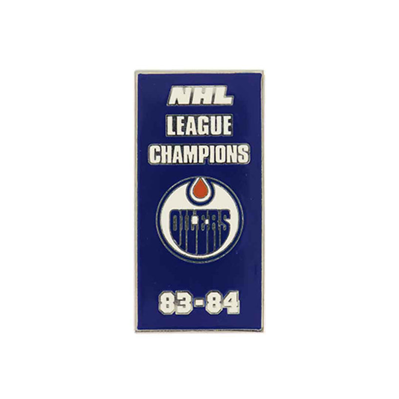 NHL - Oilers League Champ 1984 Banner Sticky Back (OILLEA84S)