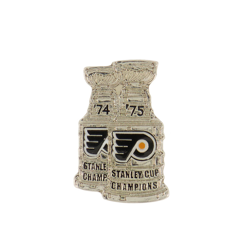 NHL - Philadelphia Flyers Stanley Cup Sticky Back Pin (FLYCUPS)