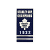 LNH - Épingle de bannière des Maple Leafs de Toronto 1932 à dos collant (MAPSCC32S)