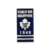 LNH - Épingle de bannière des Maple Leafs de Toronto 1949 à dos collant (MAPSCC49S)