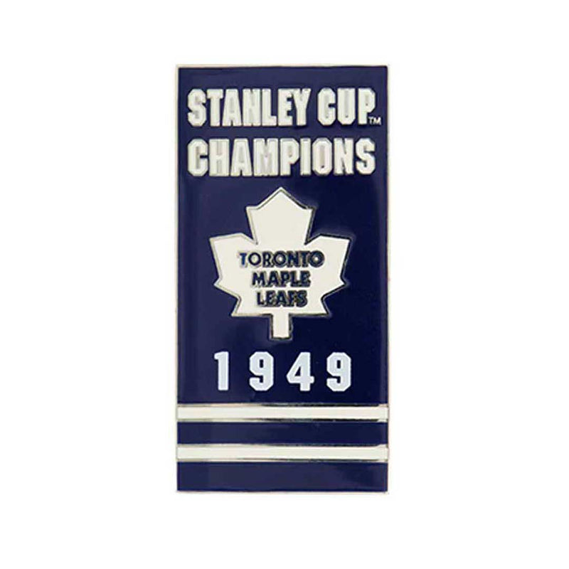 NHL - Épinglette de bannière des Maple Leafs de Toronto 1949 (MAPSCC49)