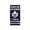 LNH - Épingle de bannière des Maple Leafs de Toronto 1962 à dos collant (MAPSCC62S)
