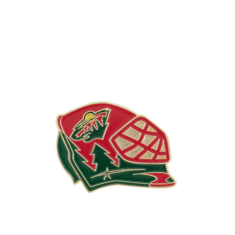 NHL - Minnesota Wild Mask Pin Sticky Back (WILLOMS)