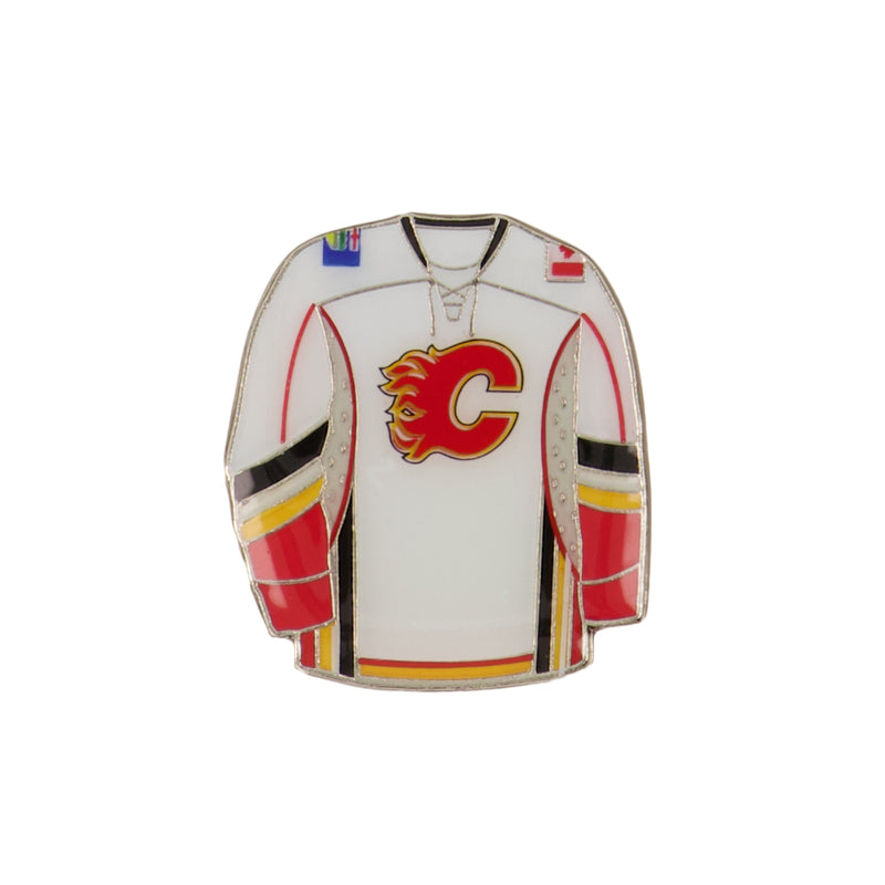 NHL - Épinglette du chandail des Flames de Calgary (FLAJPW)