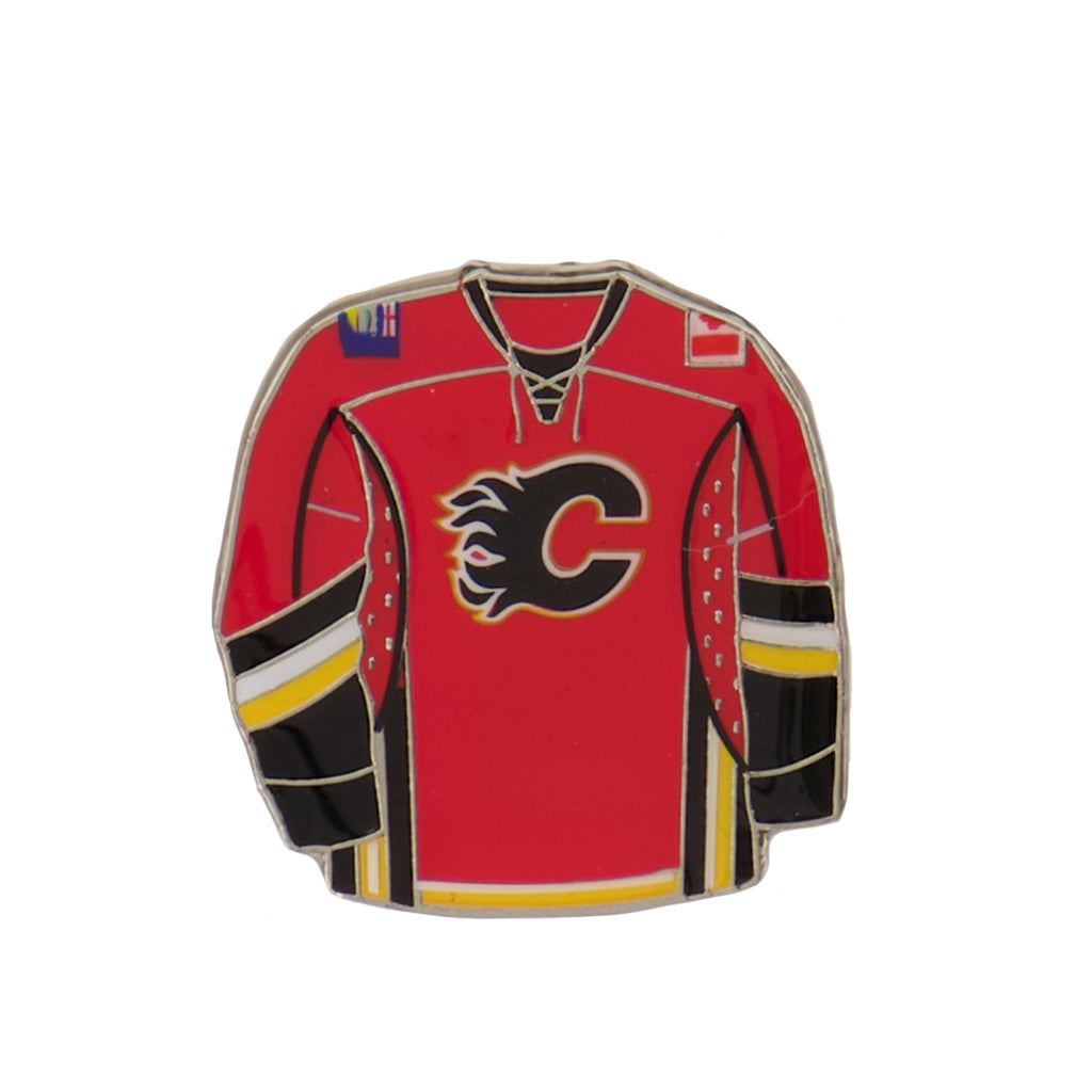 NHL Hockey Calgary Flames Jersey Pin