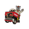 NHL - Calgary Flames Mascot Zamboni Pin (FLAZAMMAS)