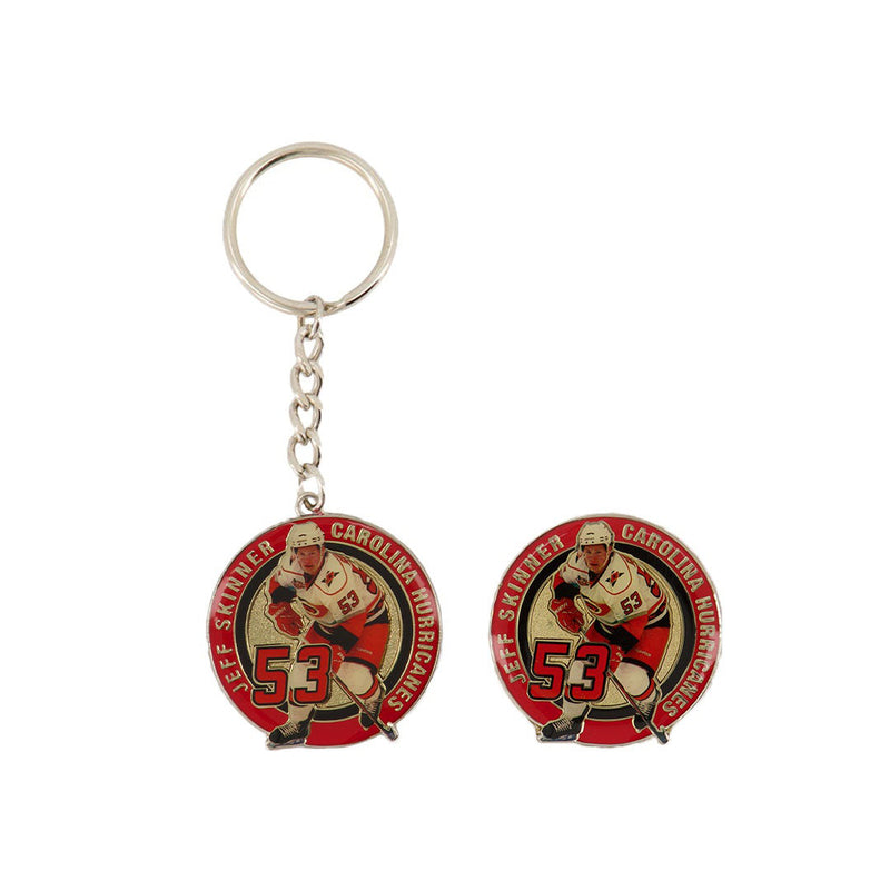 NHL - Carolina Hurricanes Jeff Skinner Keychain/Magnet Combo (HURNHLPAKCMAG53)