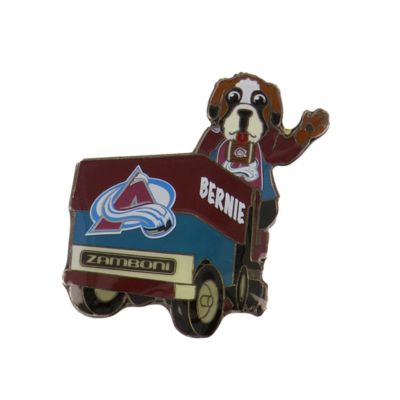 NHL - Colorado Avalanche Team Mascot On Zamboni Pin (AVAZAMMAS)