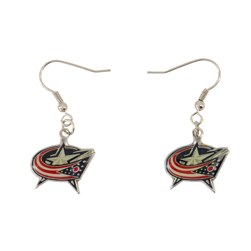 NHL - Columbus Blue Jackets Earrings/Necklace Combo (BLUEARNEC)