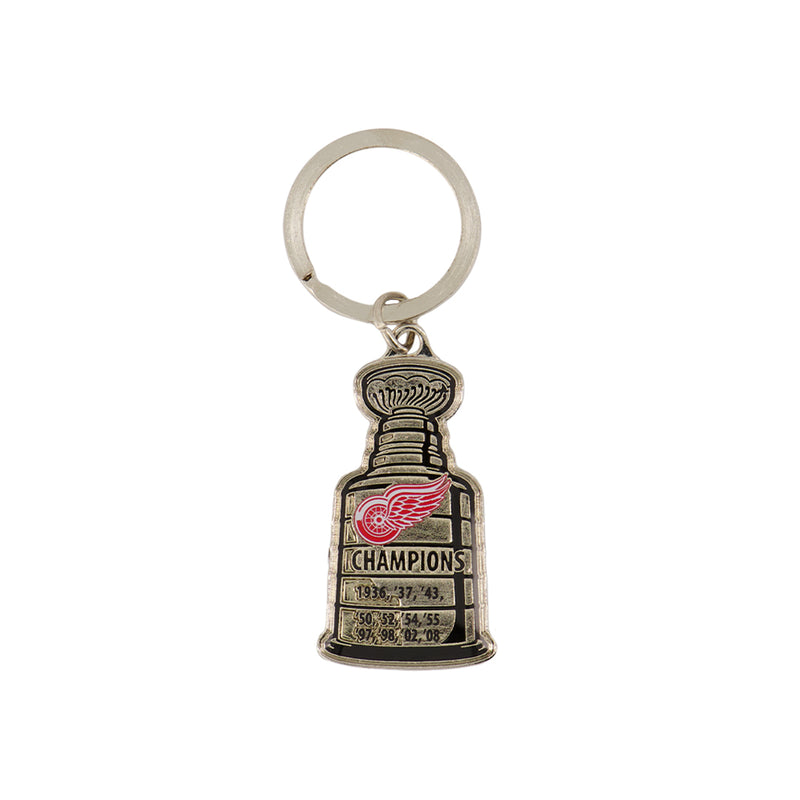 NHL - Detroit Red Wings Stanley Cup Logo Keychain (REDLOKCUP)